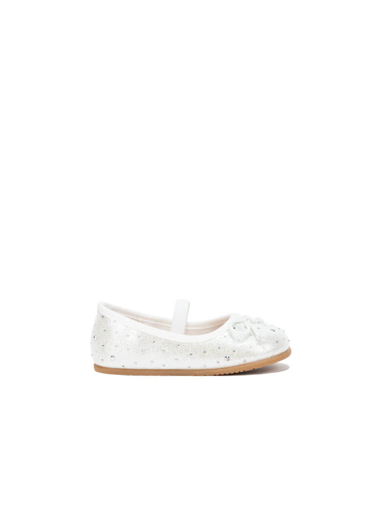 Ballerines ornées en strass